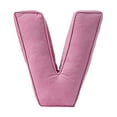 thumbnail image 1 of Pink Corduroy Letter Plush Pillow Set A to Z Soft Hugging Alphabet Throw Pillows Decorative Initial Shaped Cushions for Nursery Bedroom Living Room Sofa Couch Home Decor, 1 of 2