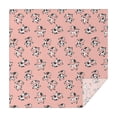 thumbnail image 1 of Pink Cow Happy Pattern Square Tablecloth,Waterproof Square Table Cover,Wipeable Spillproof Washable Table Cover for Home Kitchen Party Decor 42"X42"(107x107cm), 1 of 6