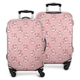 thumbnail image 1 of Pink Cow Heart Pattern Luggage Cover Fashion Suitcase Cover Baggage Covers Fit 25-28 Inch Luggage (Go Travel), 1 of 5
