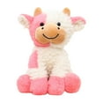 thumbnail image 1 of Pink Cow Plush Toy, Soft Sleeping Doll & Soothing Toy, Birthday Valentine's For Everyone Day Gift For All Ages S, 1 of 5