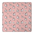 thumbnail image 1 of Pink Cow Spotted Pattern Square Fitted Tablecloth with Elastic Edge,Square Table Cover,Washable Elastic Table Cover for Home Kitchen Party Decor 36"x36", 1 of 6