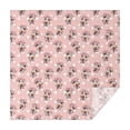 thumbnail image 1 of Pink Cow Strawberry Hat Pattern Square Tablecloth,Waterproof Square Table Cover,Wipeable Spillproof Washable Table Cover for Home Kitchen Party Decor 52"x52"(132x132cm), 1 of 6