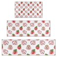thumbnail image 1 of Pink Cow Strawberry Jam Pattern Kitchen Rugs Sets Of 3,Kitchen Runner Rugs Non Skid Washable,Decorative Kitchen Floor Mats for Kitchen,Sink,Laundry,17"x30"+ 17"x47" + 17"x59", 1 of 6