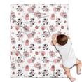 thumbnail image 1 of Pink Cow Strawberry Jar Pattern Blanket,Comfortable Soft Flannel Throw Blanket,All Season,Warm Lightweight Blankets for Sofa Bed Couch Living Room Chair,30"x40", 1 of 4