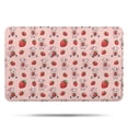 thumbnail image 1 of Pink Cow Strawberry Pattern Bathroom Rugs Mat,Non Slip Microfiber Bathroom Rug,Rubber Backing,Soft Bathroom Mats for Bathroom Floor,Tub and Shower,17x27in(43x68cm), 1 of 5