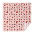 thumbnail image 1 of Pink Cow Strawberry Pattern Square Tablecloth,Waterproof Square Table Cover,Wipeable Spillproof Washable Table Cover for Home Kitchen Party Decor 42"X42"(107x107cm), 1 of 6