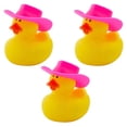 thumbnail image 1 of Pink Cowboy Hat Rubber Ducks Kit Assortment May Vary, 1 of 2