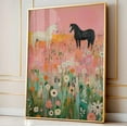 thumbnail image 1 of Pink Cowgirls Art, Pink Cowgirl Print, Coastal Cowgirl Wall Poster, Vintage Horse Wall Art, Boho Countryside Print Wall Art, Modern Wall Decor, 12x18 UNFRAMED, 1 of 2