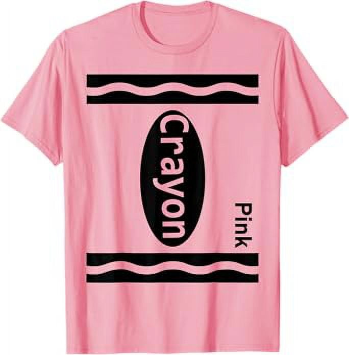 PinkCrayon HalloweenCostumes Men Women Kids Boys Girls TShirt