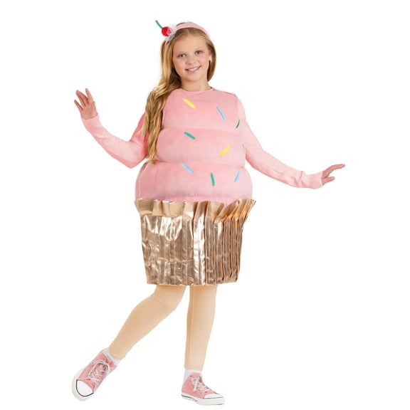 Pink Cupcake Costume for Girls