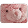 thumbnail image 1 of Pink Cute Bear Dish Drying Mat Dish Drainer Rack Mats Water Absorbent Non-Slip Easy Clean Heat Resistant for Kitchen Counter, 1 of 8