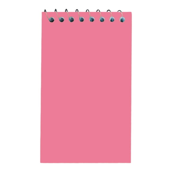 Pink Cute Mini Notebook, 3x5 Small Spiral Note Book, Daily Pocket Journal for Women Purses and Backpacks
