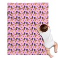 thumbnail image 1 of Pink Dachshund Chips Blanket,Comfortable Soft Flannel Throw Blanket,All Season,Warm Lightweight Blankets for Sofa Bed Couch Living Room Chair,30"x40"(80x100cm), 1 of 4