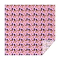 thumbnail image 1 of Pink Dachshund Chips Square Tablecloth,Waterproof Square Table Cover,Wipeable Spillproof Washable Table Cover for Home Kitchen Party Decor 52"x52"(132x132cm), 1 of 6