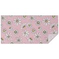 thumbnail image 1 of Pink Daisy Flower Yellow Centers Pattern Rectangle Tablecloth 60"x120",Waterproof Polyester Rectangle Table Cloth, Wipeable Spillproof Polyester Tablecloth for Dining, Camping, Indoor and Outdoor, 1 of 6