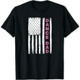 thumbnail image 1 of Pink Dance Dad Flag Shirts for Men Dance Dad Flag Pink T-Shirt, 1 of 4