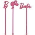 thumbnail image 1 of Pink Decoration Barbie Skewer Stir Sticks Birthday Party Cake Picks DecoPac(3 Count), 1 of 9