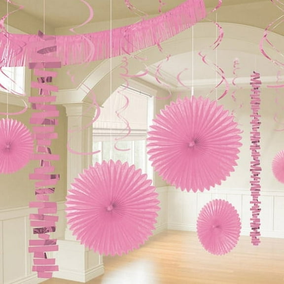 Various Deluxe Room Decorating Kit (18pc) - Purple Party Decoration Kits