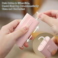 thumbnail image 1 of Pink Dental Floss Portable Case, Storage 10 Picks Adult Floss in Box. The Best Tool for Cleaning Teeth and Oral Care. Portable Travel Floss is Perfect for Dinners,Dating,Travel,Hotels.(White), 1 of 8