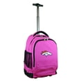 thumbnail image 1 of Pink Denver Broncos 19'' Premium Wheeled Backpack, 1 of 7