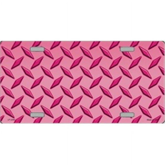 Pink Diamond Toolbox Design Flat Automotive License Plates Blanks for Customizing