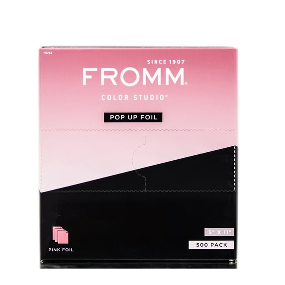 Pink , Diane Color Studio Pop Up Foil , Hair Scalp - Pack of 1 w/ SLEEKSHOP Teasing Comb