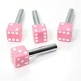 thumbnail image 1 of Pink Dice Interior Door Lock Knobs - Set Of 4, 1 of 1