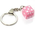 thumbnail image 1 of Pink Dice Keychain, 1 of 1