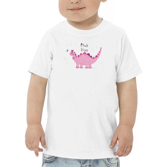Pink Dino T-Shirt Toddler -Image by Shutterstock,  2 Toddler