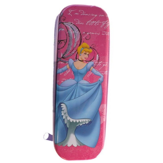 Pink Disney Princess Cinderella Pencil Pouch - Cinderella Pencil Case Zipper Closure
