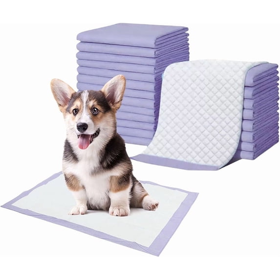 Pink Disposable Pee Pads for Dogs, 30 Count 28” x 36” XX-Large Wee Wee Pads for Dogs Urine, Extra Absorbent Unscented Puppy Pads, Pet Training Pads for Dogs, Pink Doggy Pee Pads for Indoors