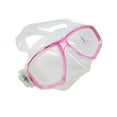 thumbnail image 1 of Pink Dive Mask NEARSIGHTED Prescription RX Optical Lenses (Different each eye), 1 of 1