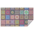 thumbnail image 1 of Pink Diverse Mandala Pattern Rectangle Tablecloth 60"x102",Waterproof Polyester Rectangle Table Cloth, Wipeable Spillproof Polyester Tablecloth for Dining, Camping, Indoor and Outdoor, 1 of 6