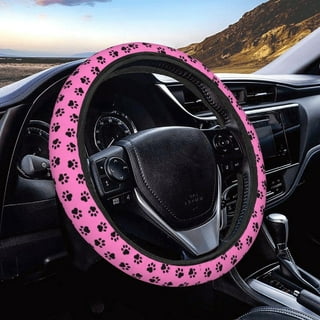 Paw Print Steering Wheel Cover
