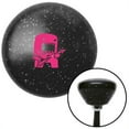 thumbnail image 1 of Pink Domo Jammin Black Retro Metal Flake Shift Knob with M16 x 1.5 Insert Shifter Brody, 1 of 1