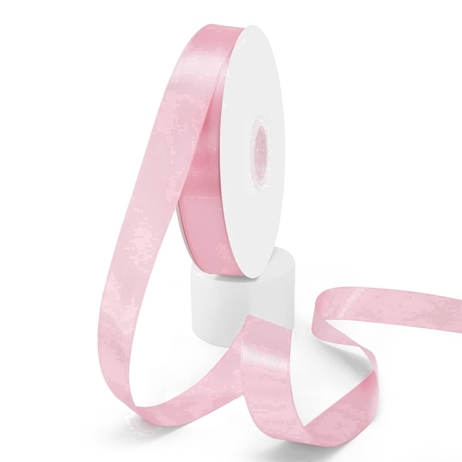 Cdf Ribbon Pink Double Face Fabric Ribbon, 1 Inch x 100 Yards - Walmart.com