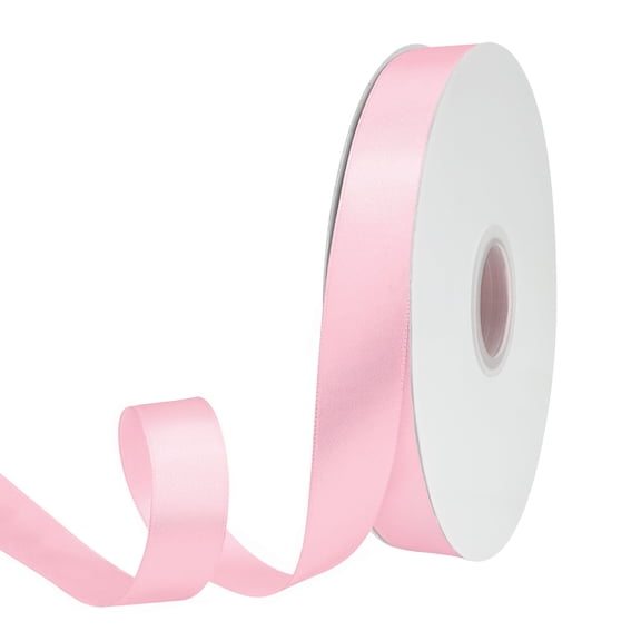 Pink Double Face Satin Ribbon 7/8" x 100 YD