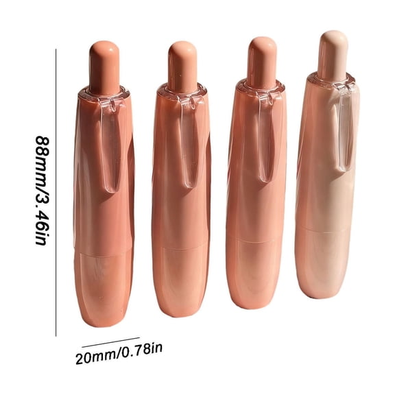 Pink Double-sided Adhesive Tape Roller for Handmade Projects Photo Albums Office Stationery Strong Bond Easy Press Retractable Design Gradient Hues