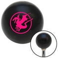 thumbnail image 1 of Pink Dragon in a Circle Black Shift Knob with M16 x 1.5 Insert Shifter Auto Manual, 1 of 1