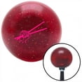thumbnail image 1 of Pink Drumsticks Clenched Red Metal Flake Shift Knob with M16 x 1.5 Insert Shifter, 1 of 1