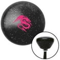 thumbnail image 1 of Pink Earth Black Retro Metal Flake Shift Knob with M16 x 1.5 Insert Shifter Auto, 1 of 1