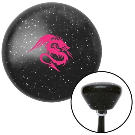 Pink Earth Black Retro Metal Flake Shift Knob with M16 x 1.5 Insert Shifter Auto