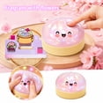 thumbnail image 1 of Pink Edition Cherry Blossom Scented Steamed Bun Squishy Toy Slow Rising Squeeze Toy Soft Mystery Fidget Toy, 1 of 6