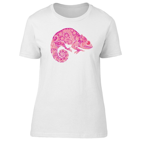 Pink Ethnic Chameleon T-Shirt Men -Image by Shutterstock, Male x-Large