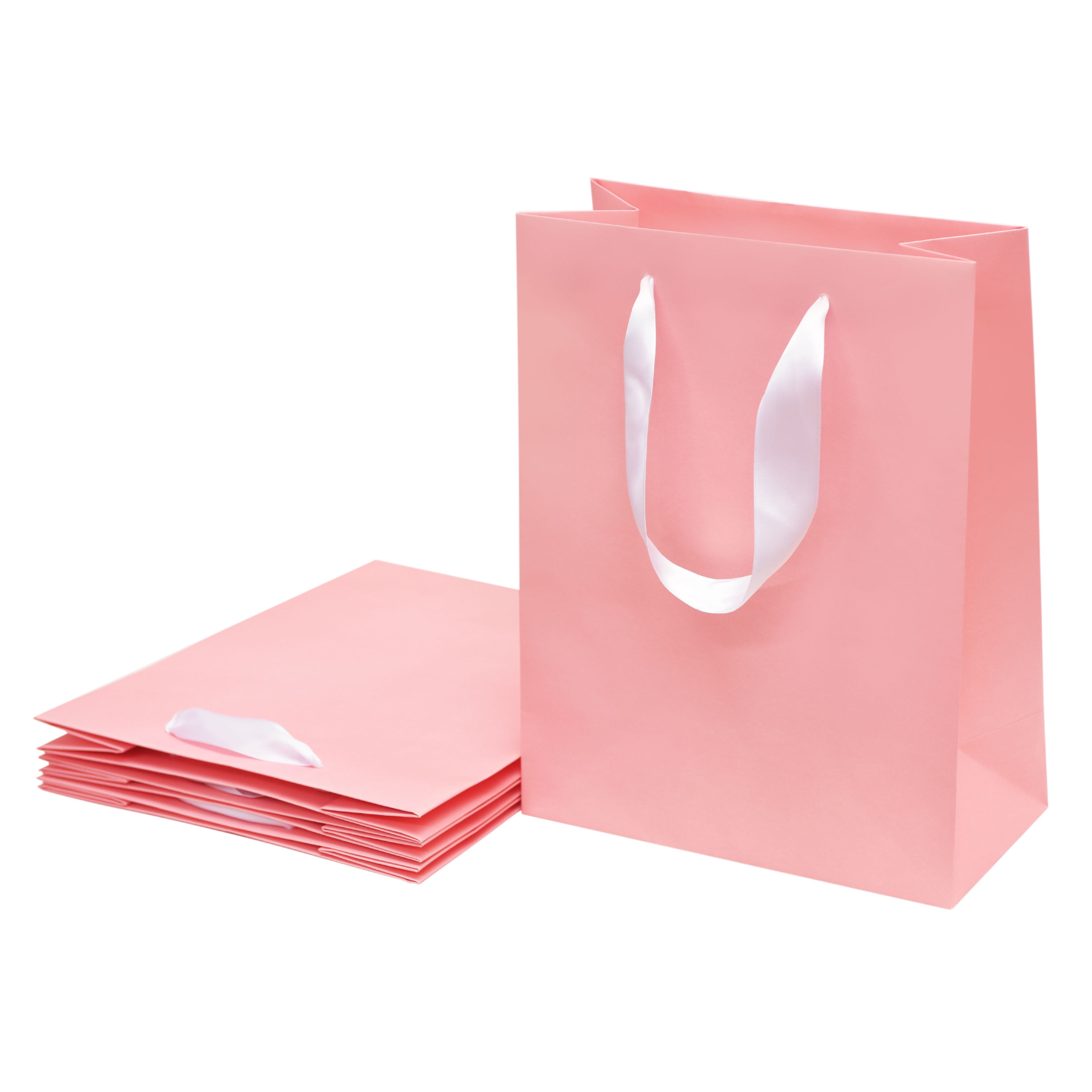  EUSOAR Pink Gifts Bags, Small 20pcs 5.9x2.3x7.8 inches