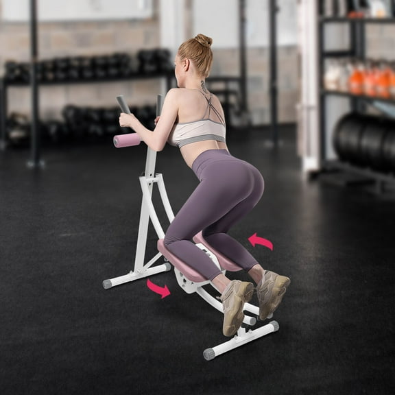 Foldable Strengthen Core Abdominal Trainer, Pink