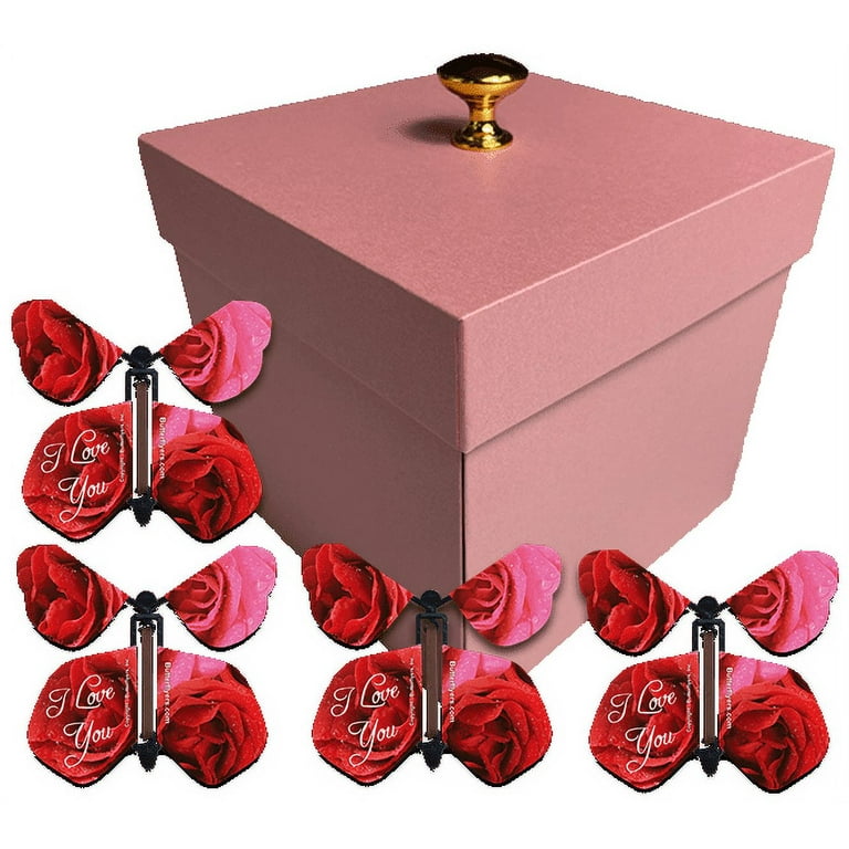 Explosion Flying Butterfly Surprise Box  Explosion Gift Box Butterflies  Flying - Jewelry Packaging & Display - Aliexpress