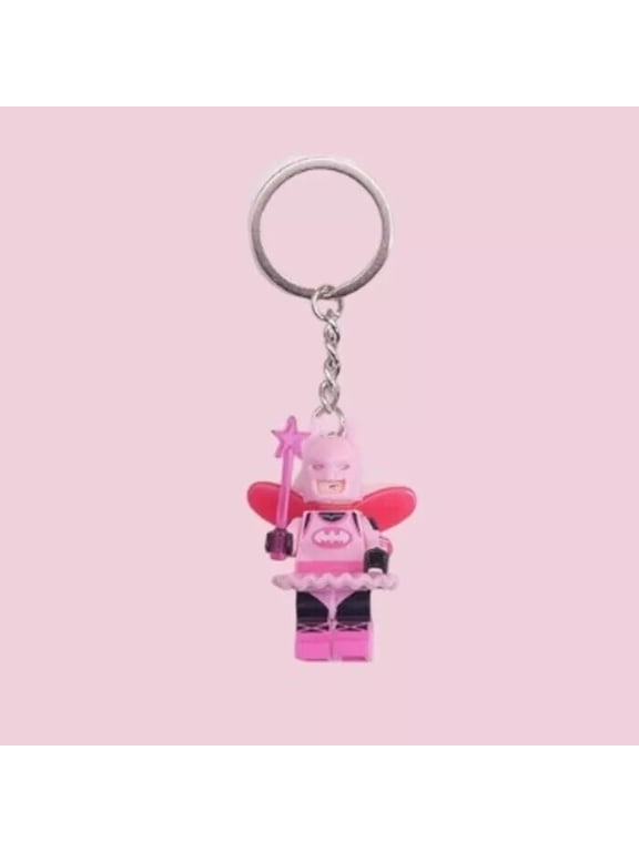 1/2PCS Exclusive Pink Fairy Bat Keychain Valentine's Day Couple Cute Gifts