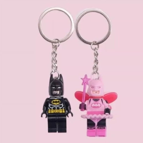 1/2PCS Exclusive Pink Fairy Bat Keychain Valentine's Day Couple Cute Gifts