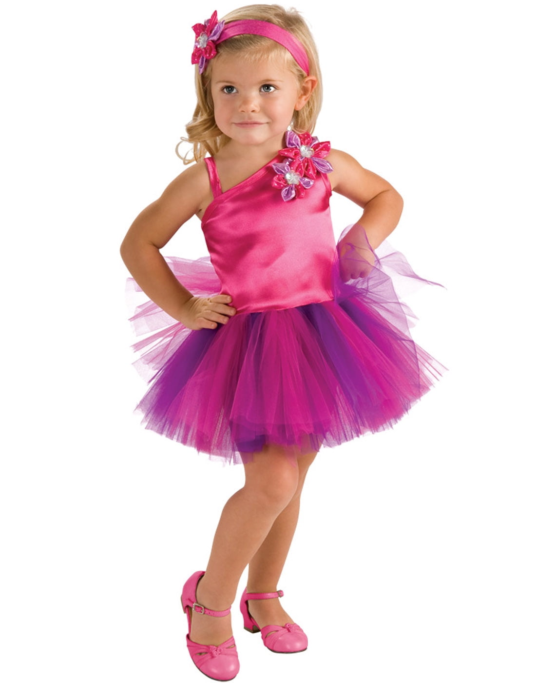 Pink Fairy Tutu Princess Pixie Pink Fancy Dress Halloween Toddler Child